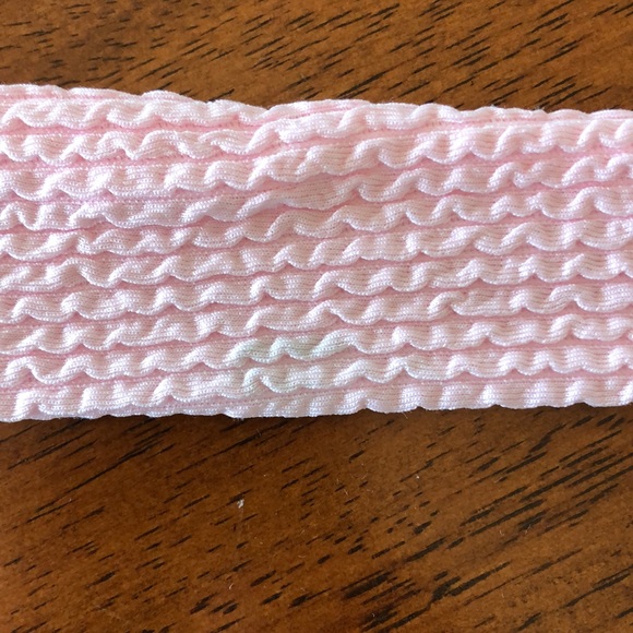 Monday Swimwear Jamaica Baby Pink Crinkle Top - Picture 3 of 3